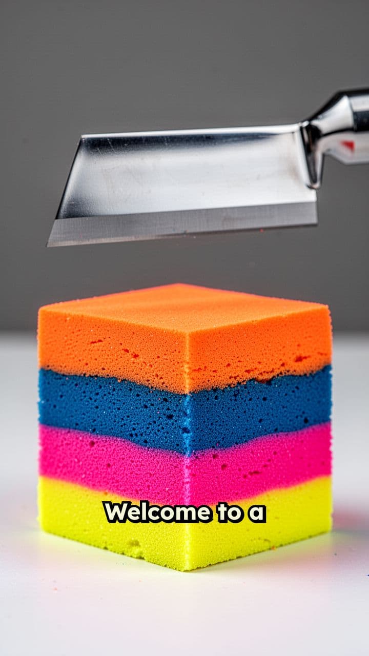 Kinetic Sand Cutting Satisfaction