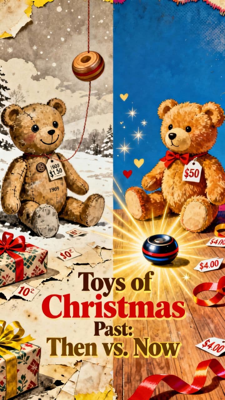 Toys of Christmas Past: Then vs. Now