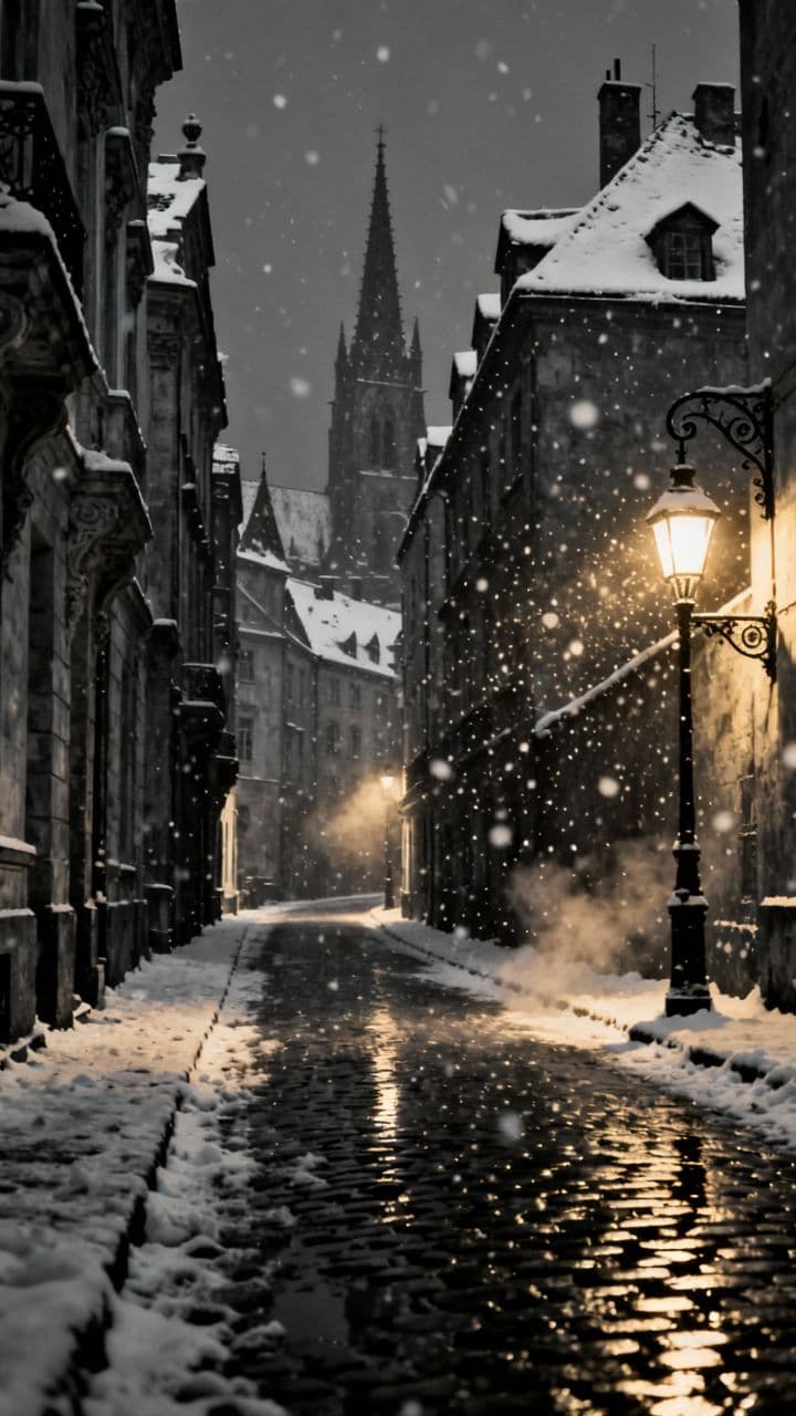 Feuer im Winter, Traum im Schatten