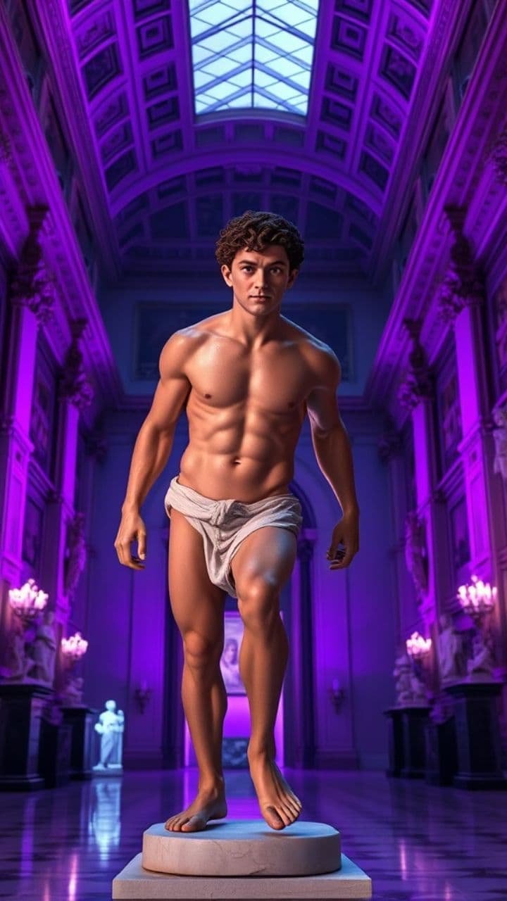 Louvre's Midnight Magic