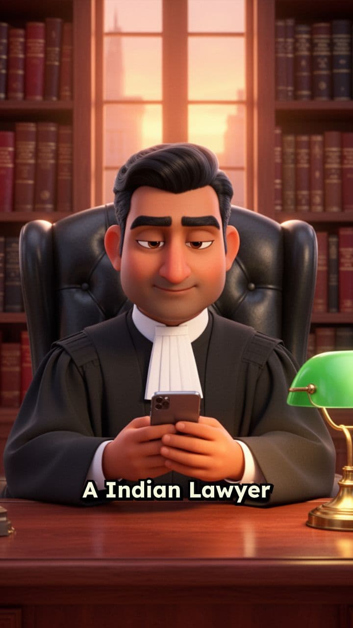 Indian Lawyer Showing Google Review