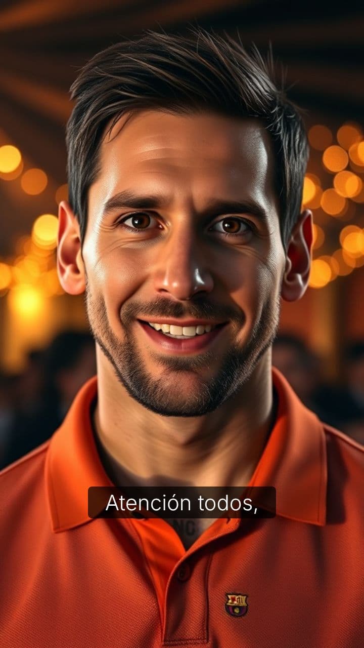 Despedida de Año con Messi