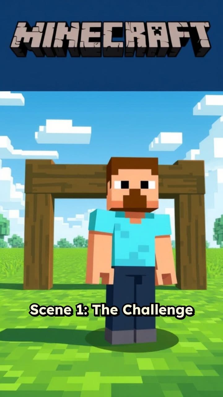 Noob to Herobrine Goalkeeper Transformation