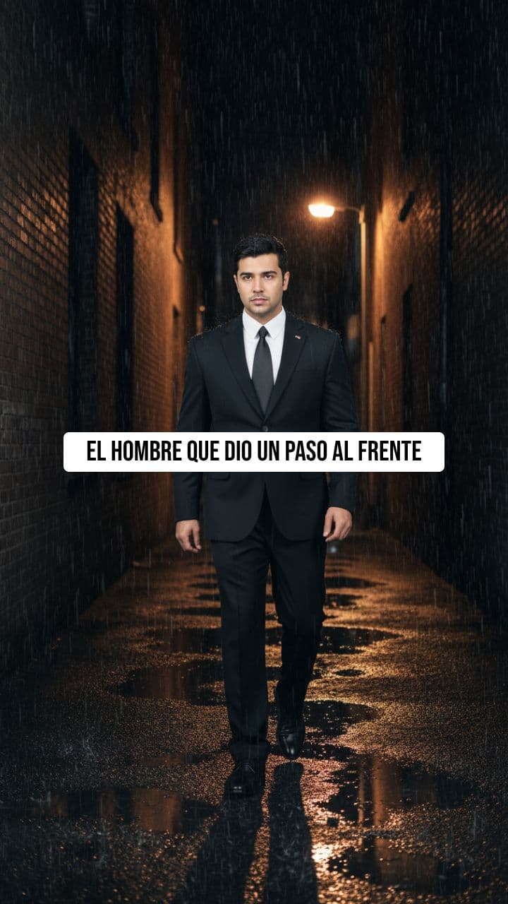 El hombre que dio un paso al frente