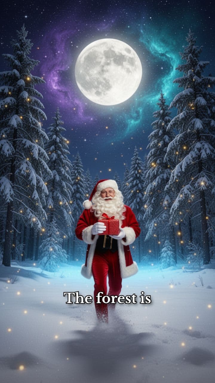 A Magical Christmas Message from Santa Claus