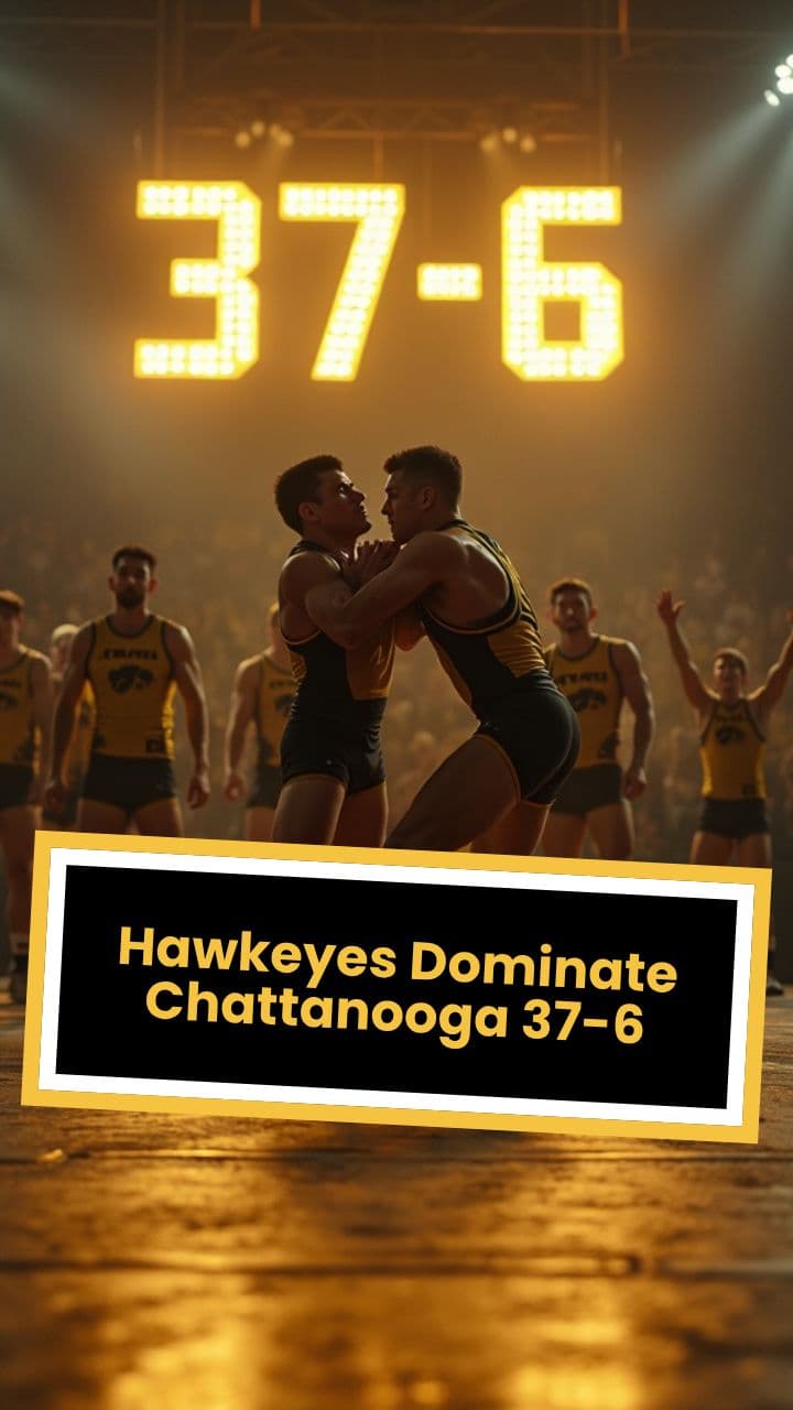 Hawkeyes Dominate Chattanooga 37-6