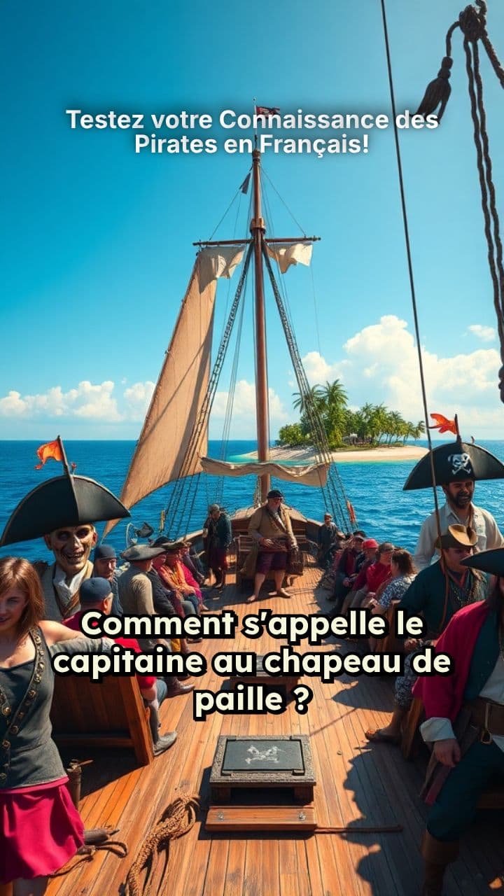 Testez votre Connaissance des Pirates en Français!