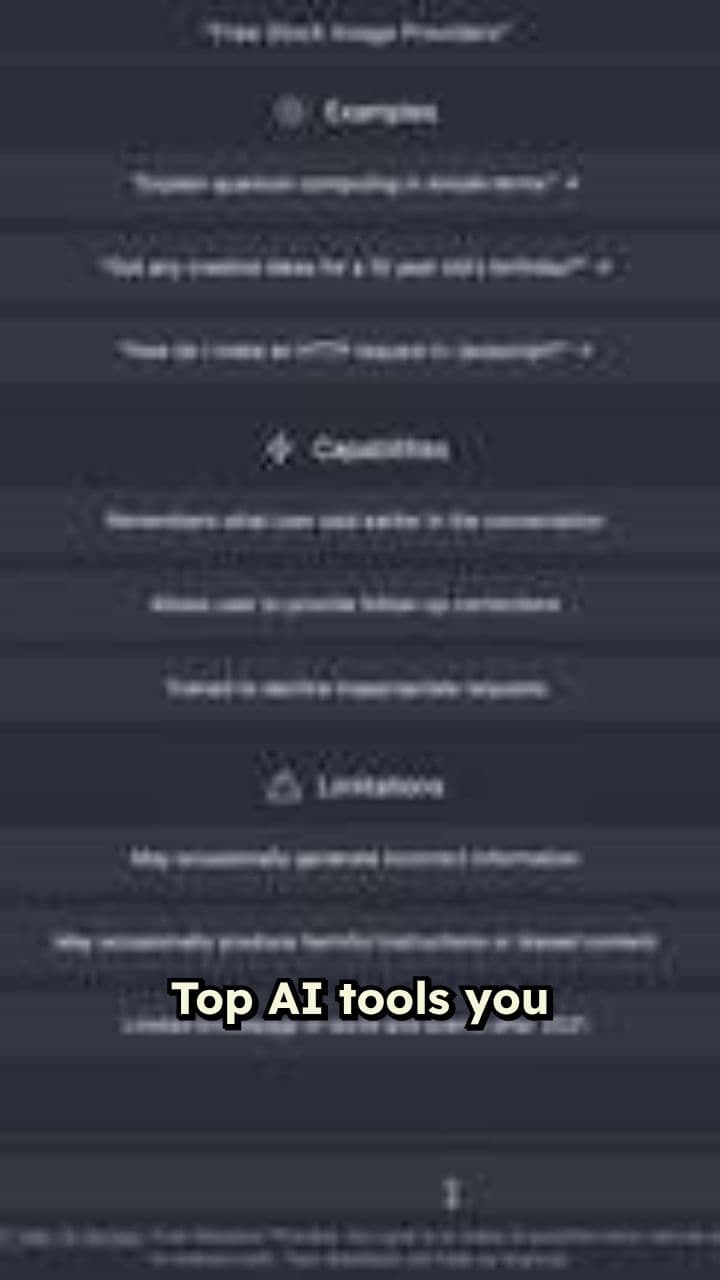 Top AI Tools to Use Now