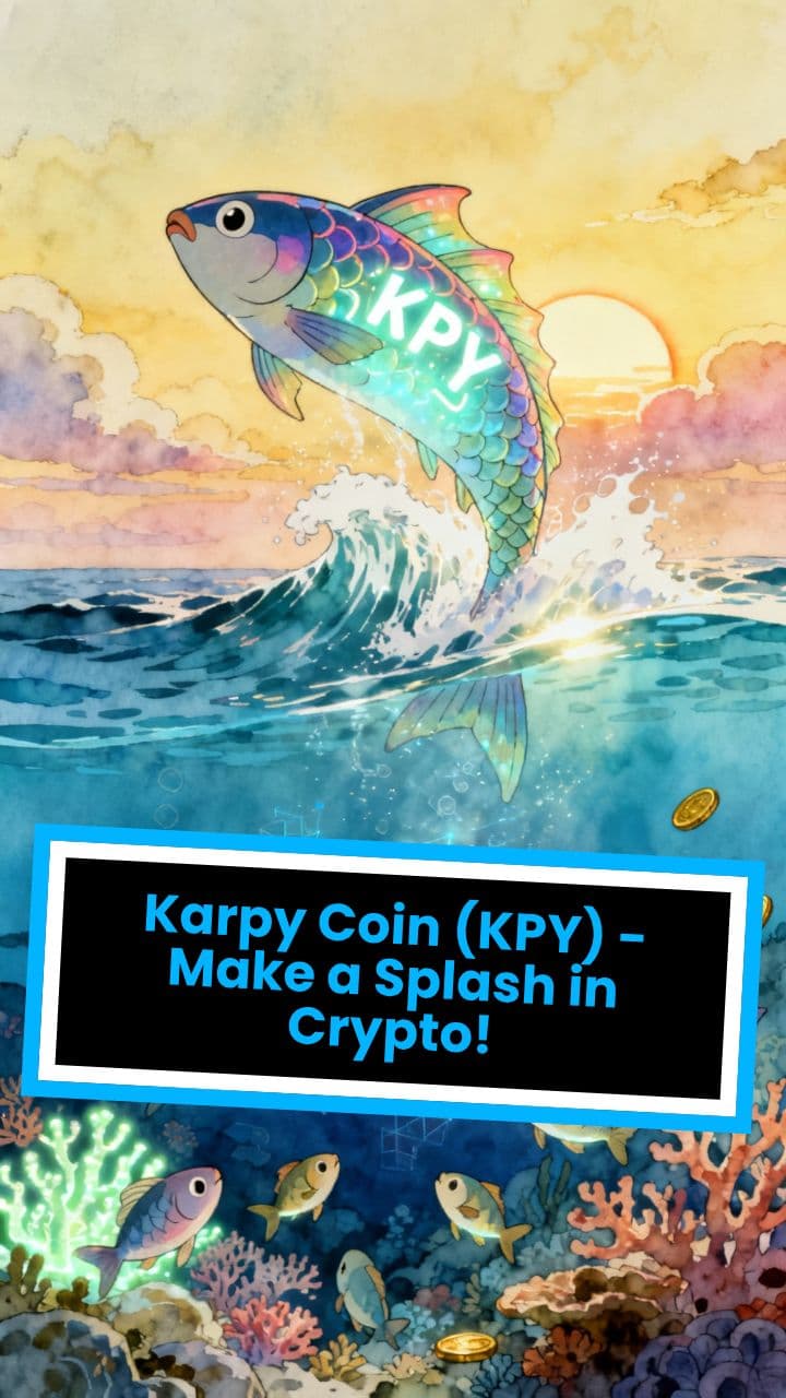 Karpy Coin (KPY) - Make a Splash in Crypto!