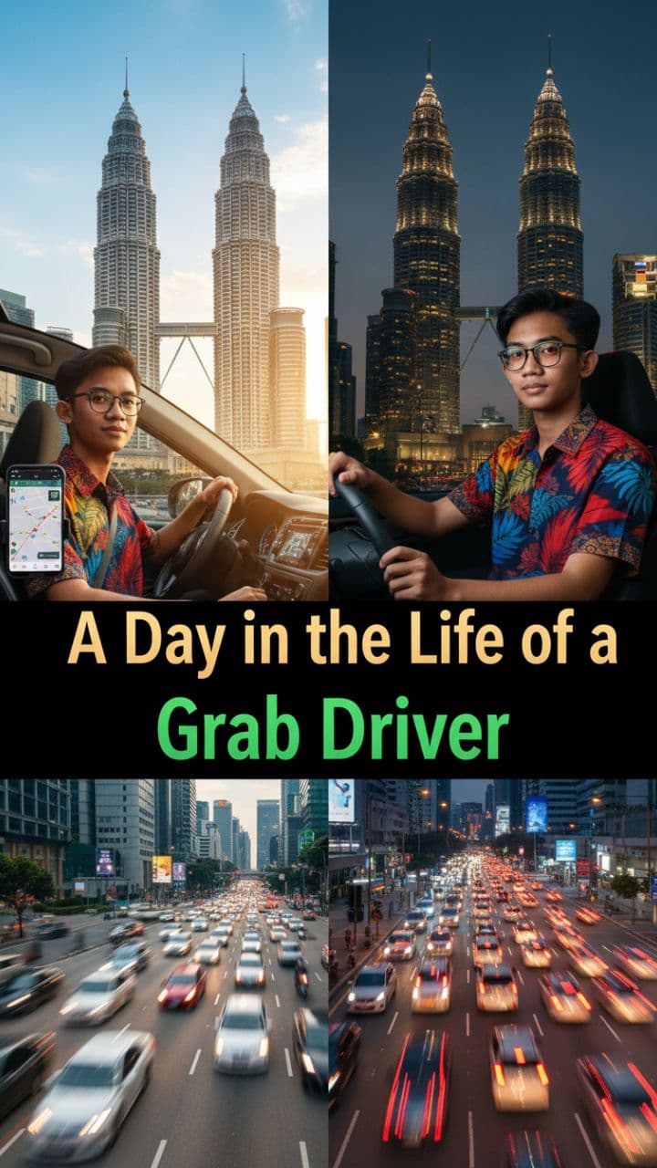 A Day in the Life of a KL Grab Driver