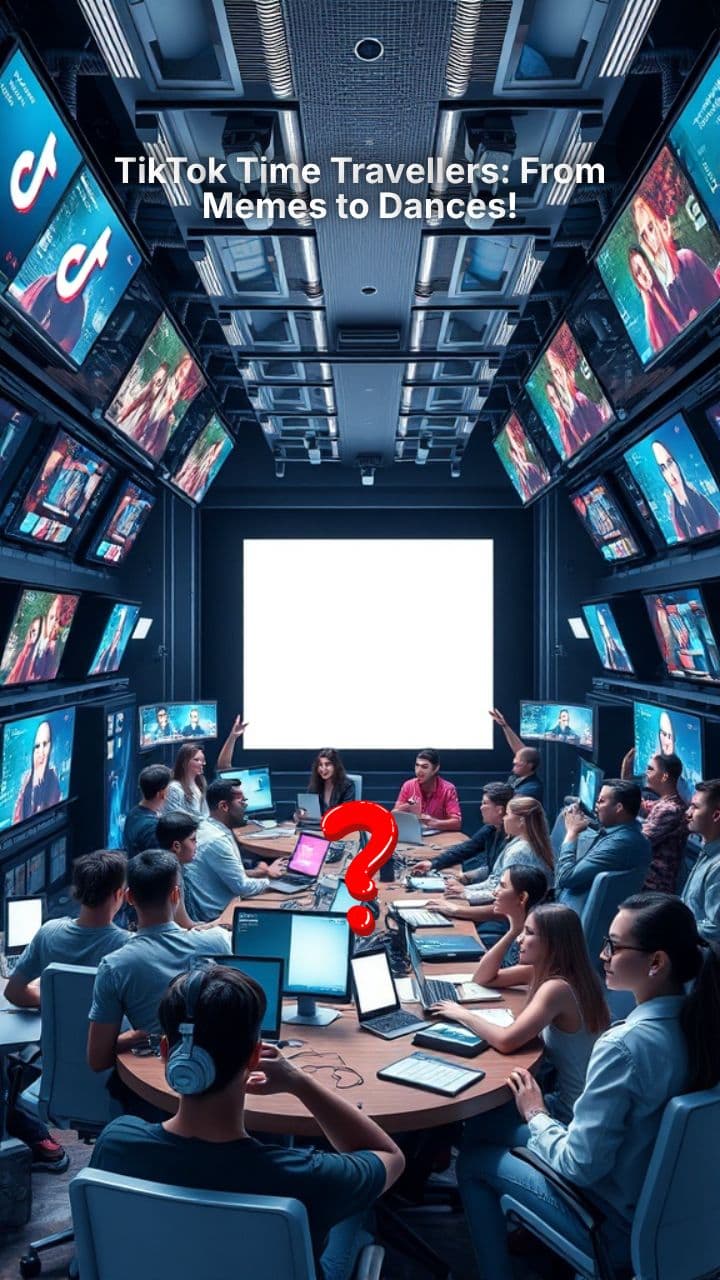 TikTok Time Travellers: From Memes to Dances!