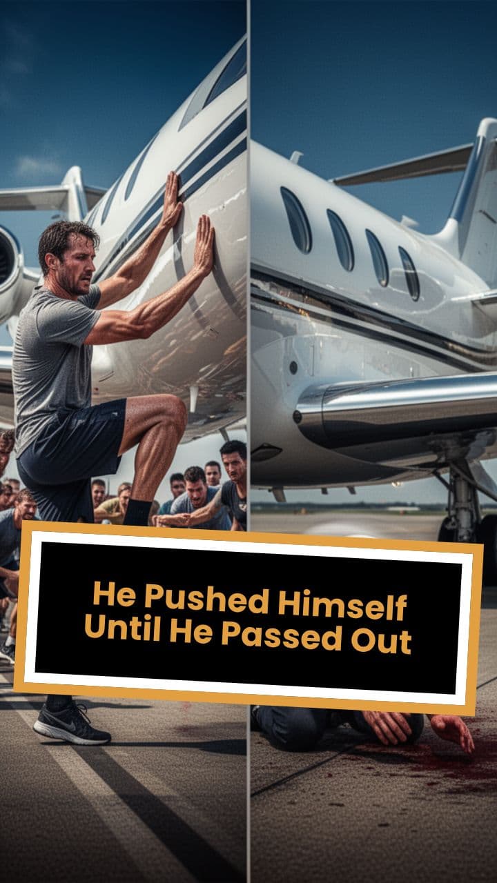 He Pushed Himself Until He Passed Out