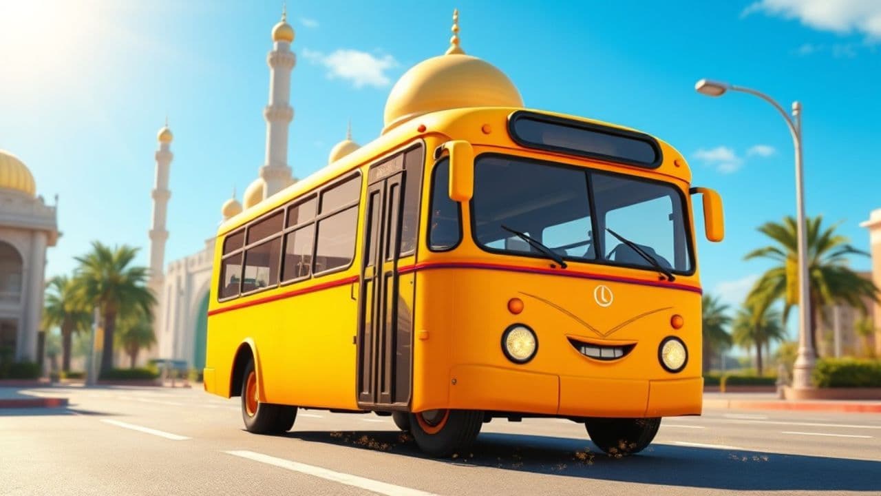 Wheels on the Bus to the Masjid