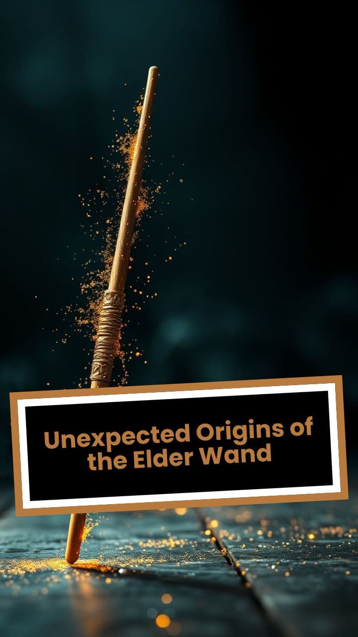 Unexpected Origins of the Elder Wand