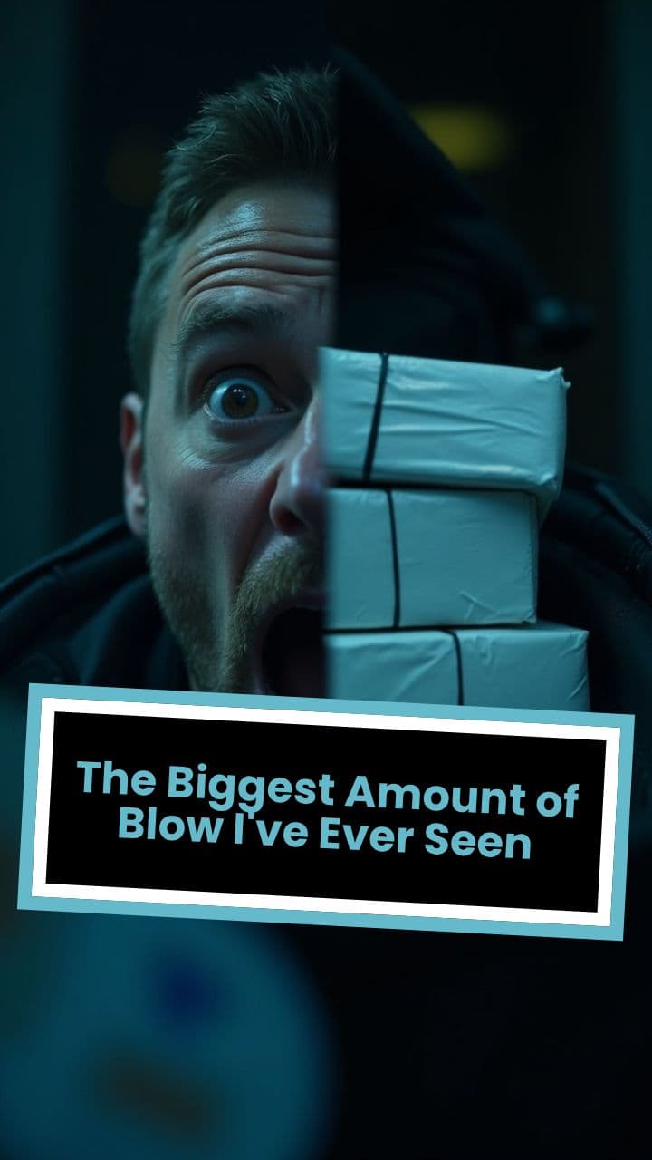 The Biggest Amount of Blow I've Ever Seen
