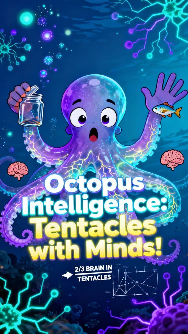 Octopus Intelligence: Tentacles with Minds!