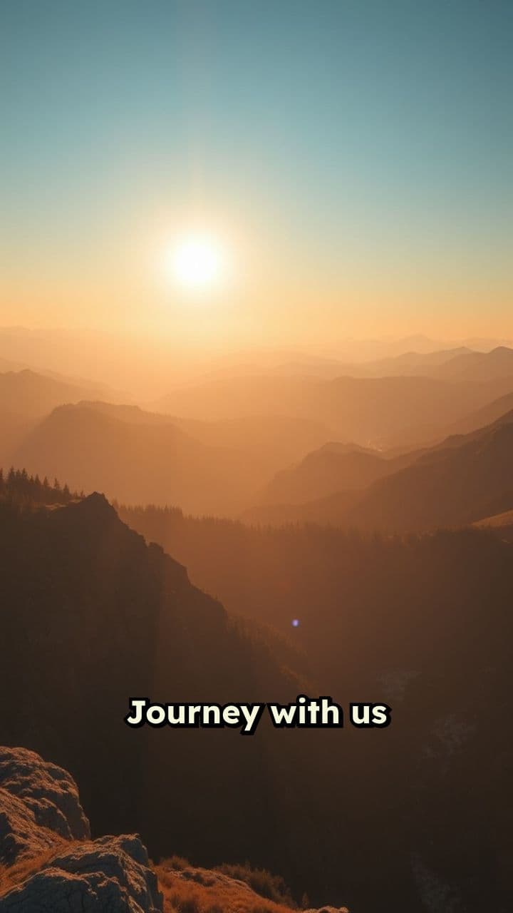 Mountain Temple Aerial Journey