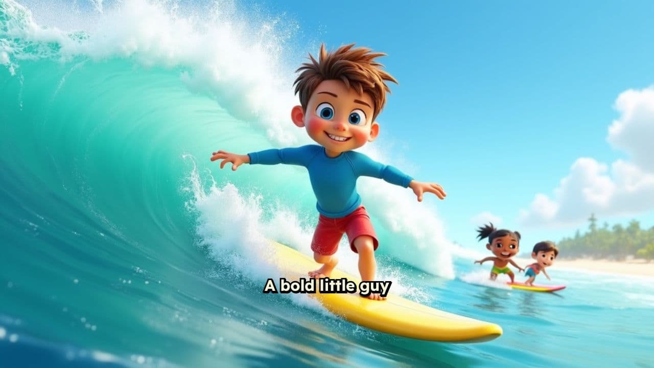 Surfing Adventures of a Bold Blue-Eyed Guy