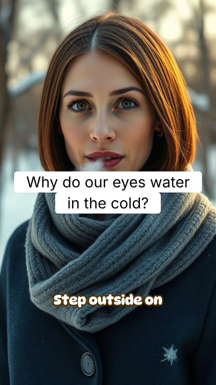 Why Do Our Eyes Water in the Cold? | RapidSmartFacts