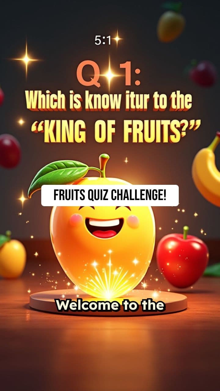 Fruits Quiz Challenge