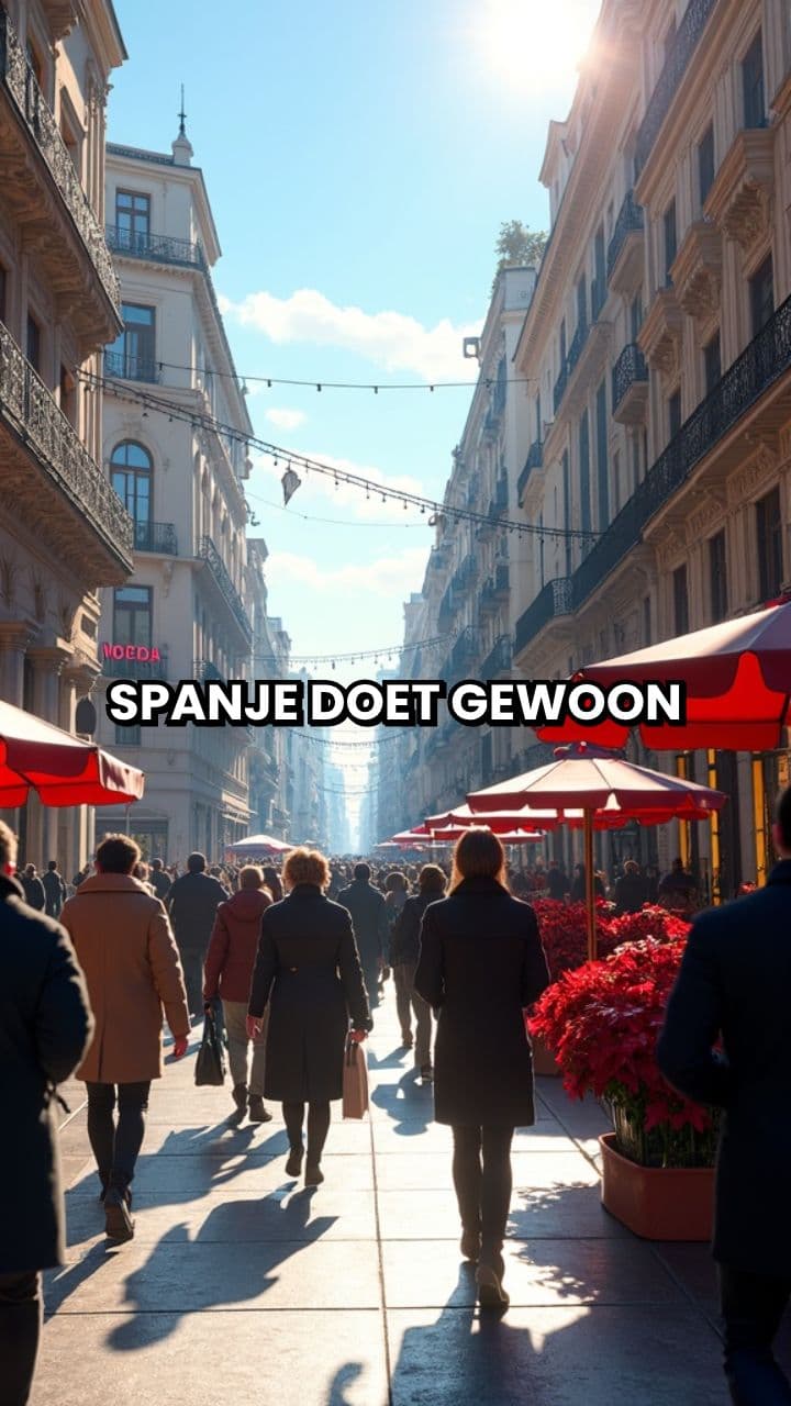 Kerst in Spanje zonder Tweede Kerstdag