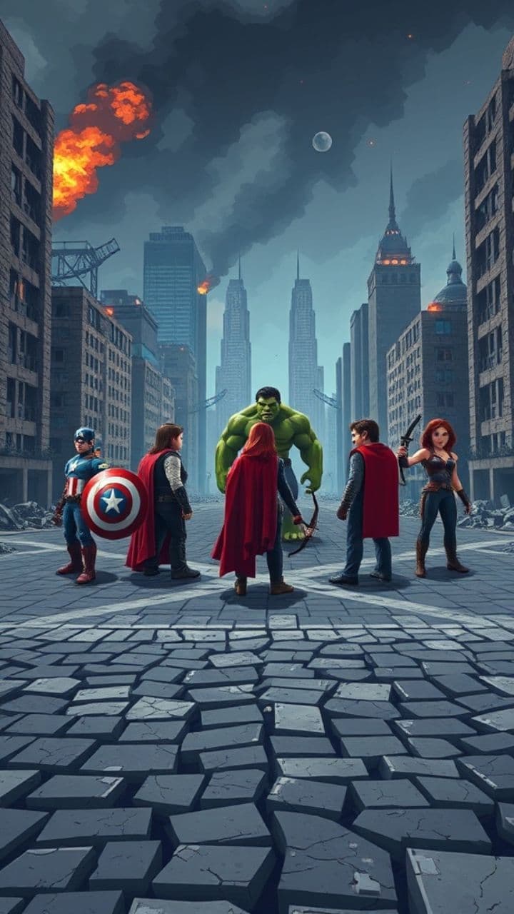 The Avengers’ Iconic Circle Shot