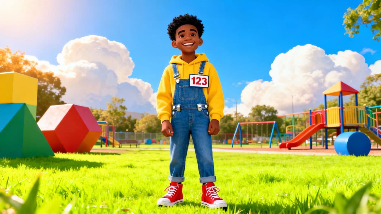 Counting in Threes: 1 to 9