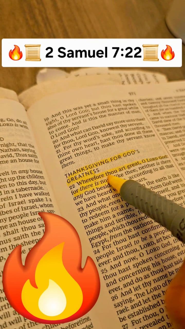 Thanksgiving for God's Greatness