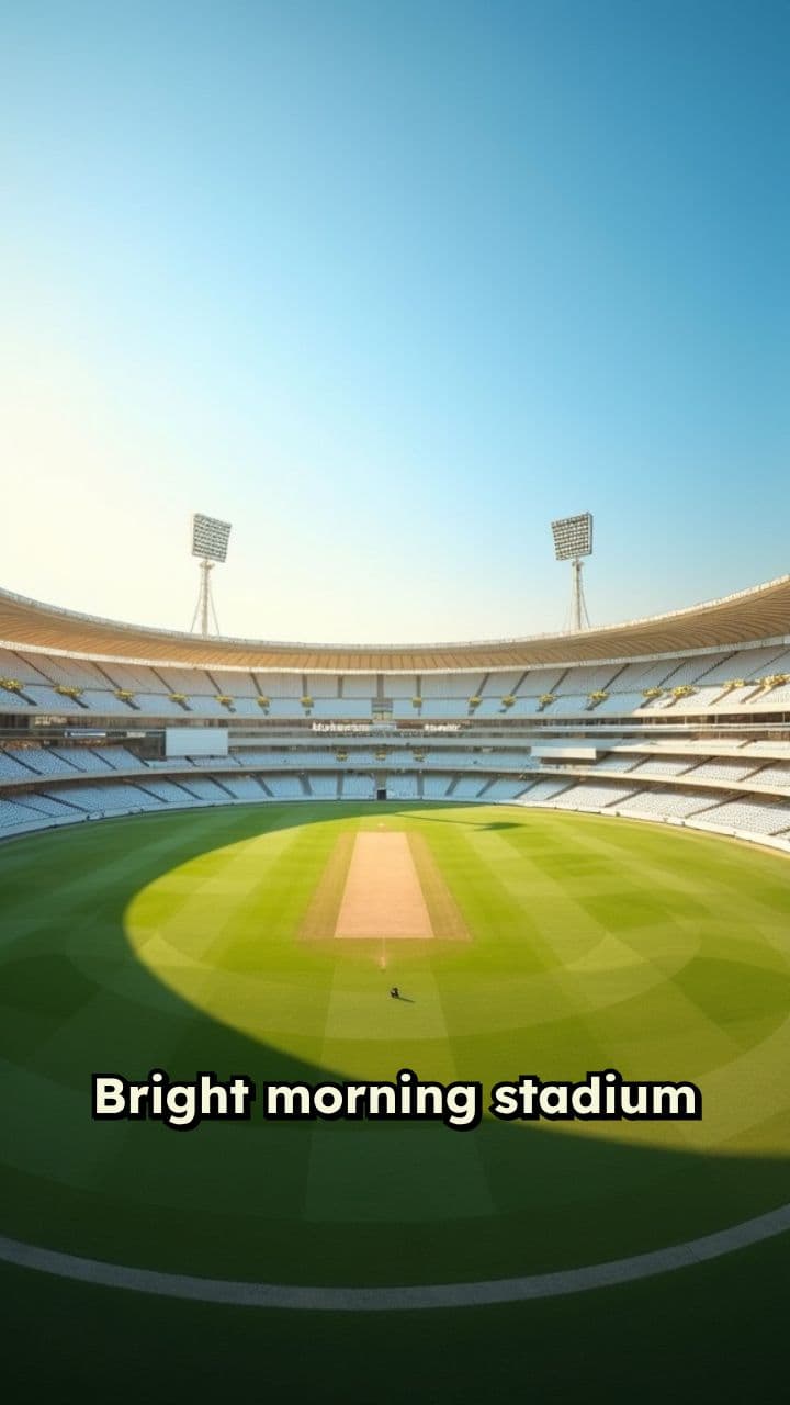 Fast Bowler Clean Bowls Batsman