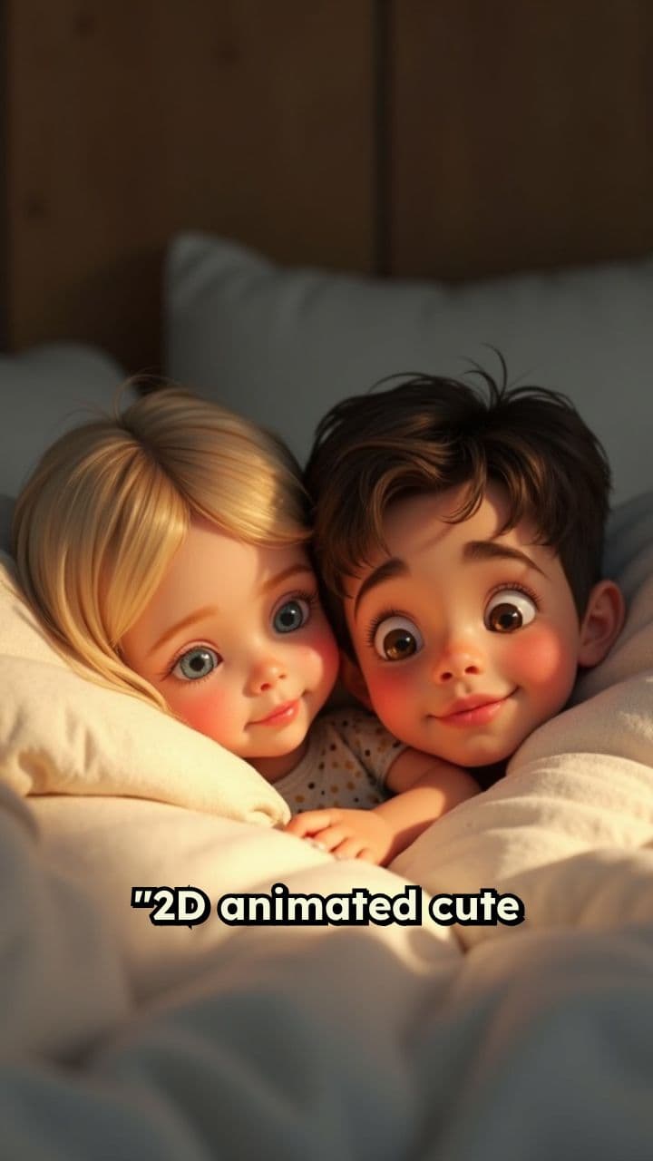 Morning Joy in a Cozy Bedroom