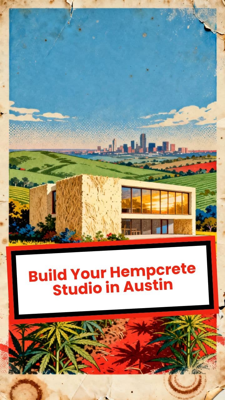 Build Your Hempcrete Studio in Austin