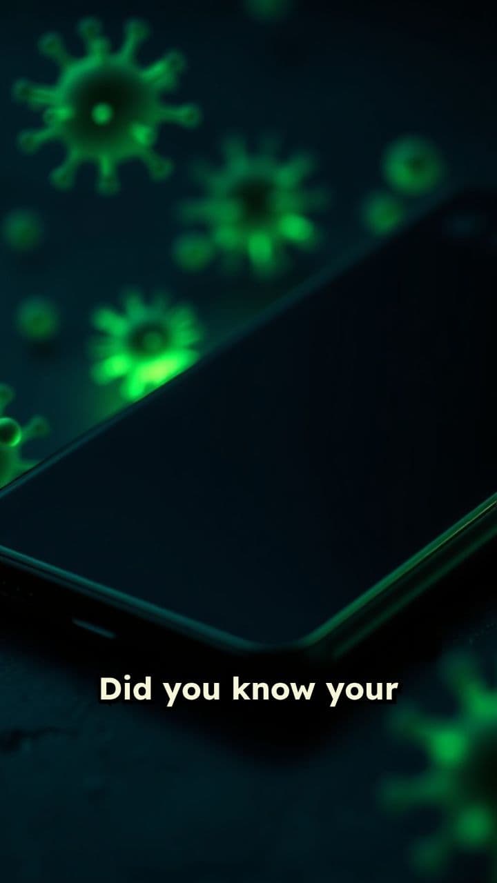 Your Phone: A Bacteria Breeding Ground