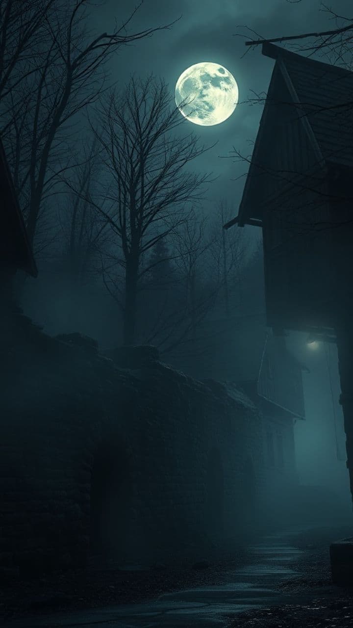 Темная ночь и волшебные существа