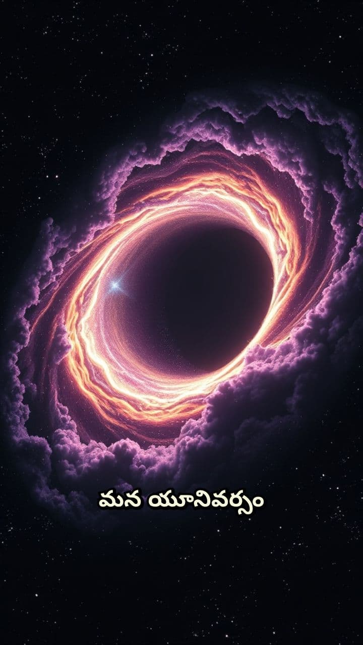 మన యూనివర్సం బ్లాక్ హోల్ లోపలేనా?