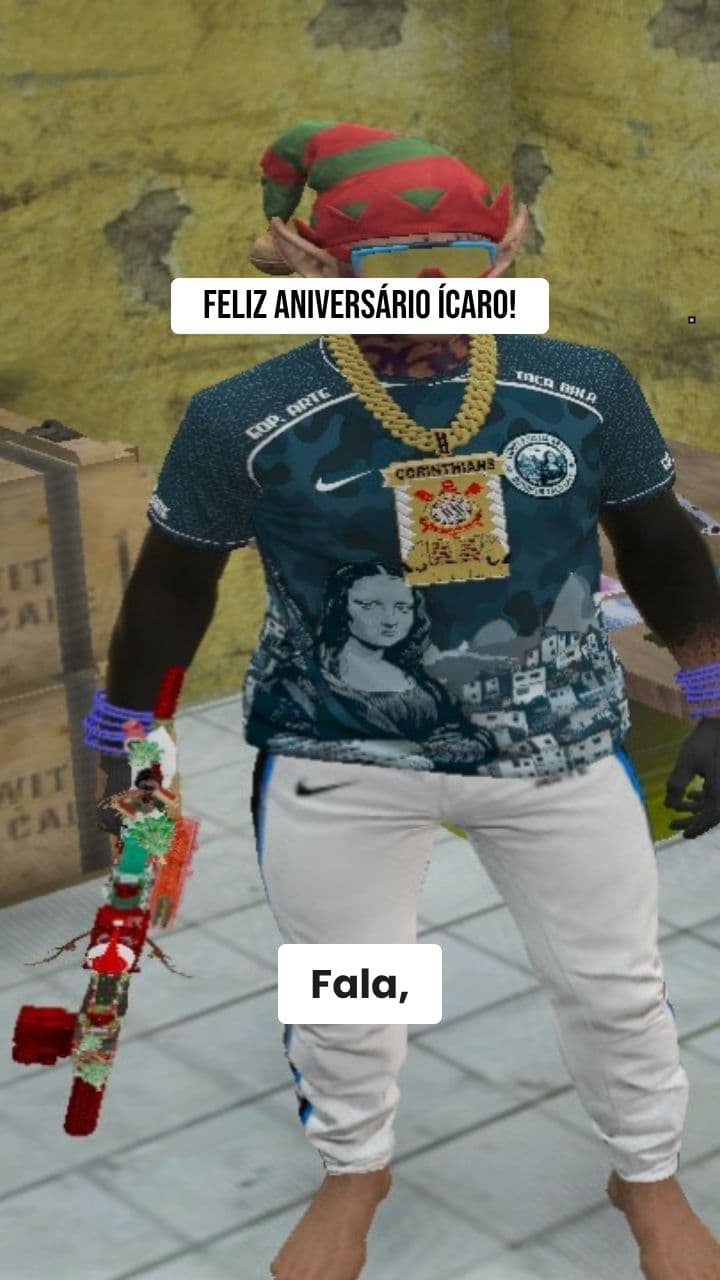 Parabéns Icaro Maldonato - Mensagem do Chacal