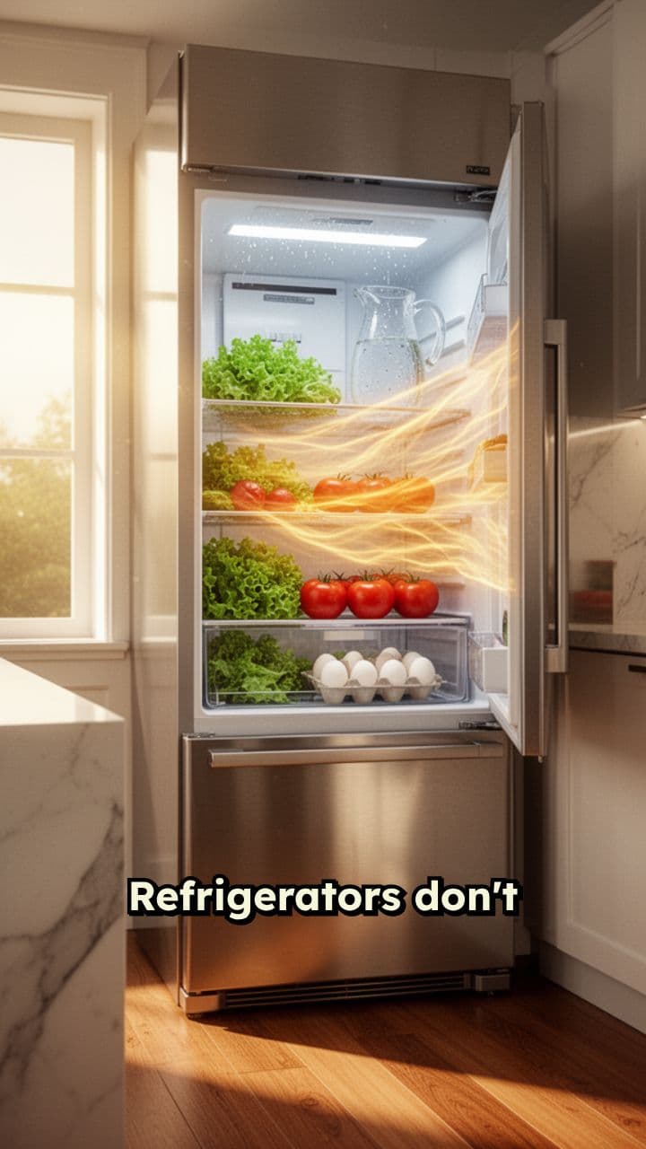 How Refrigerators Move Heat