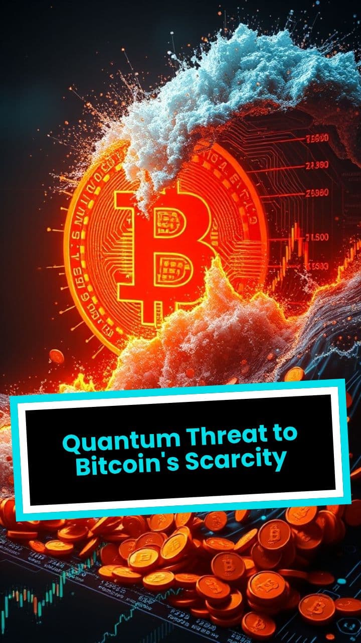 Quantum Threat to Bitcoin's Scarcity