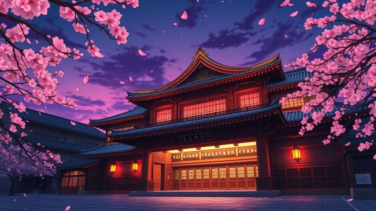 春の夜のシアターへ