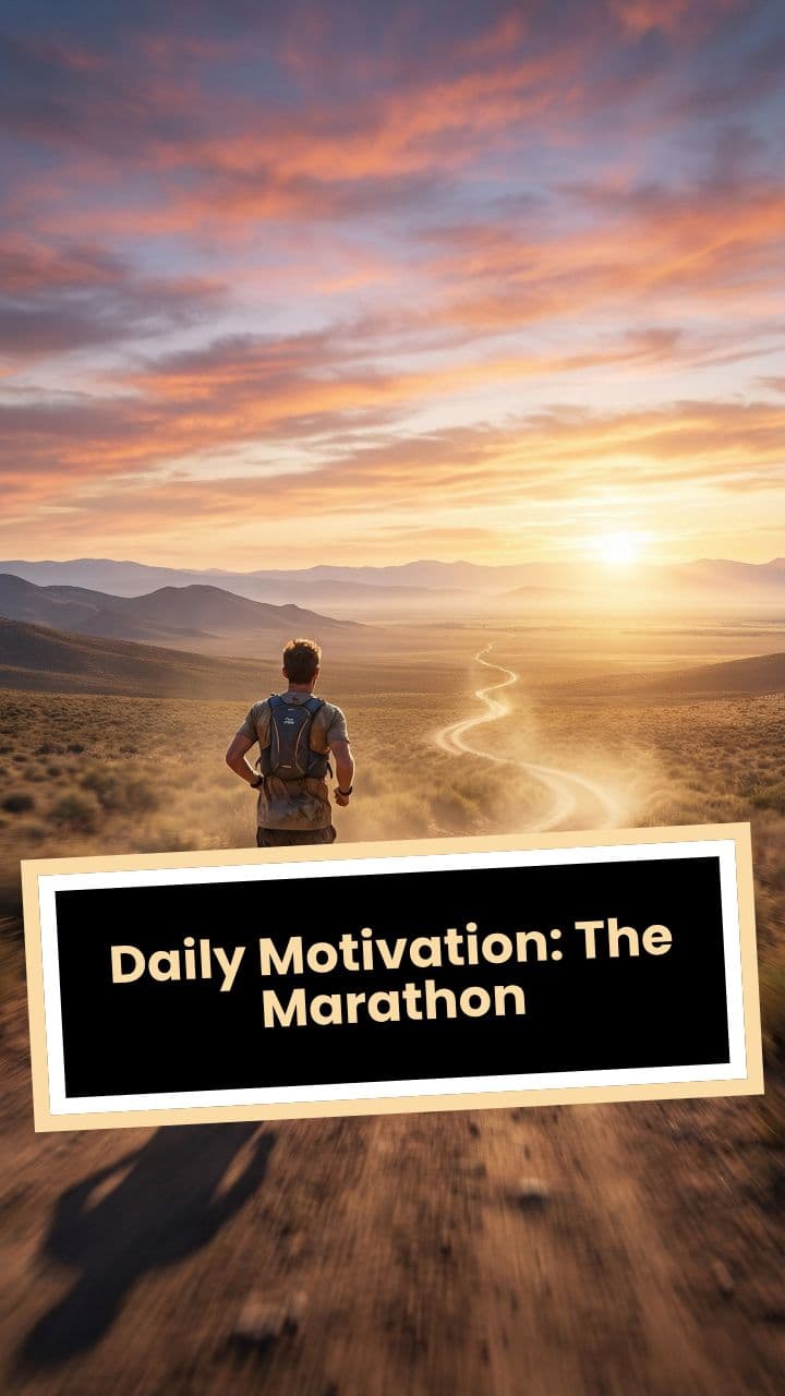Daily Motivation: The Marathon