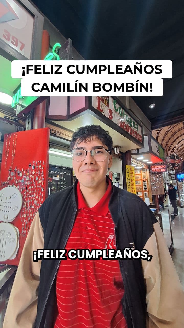 Feliz Cumpleaños Camilinbombin