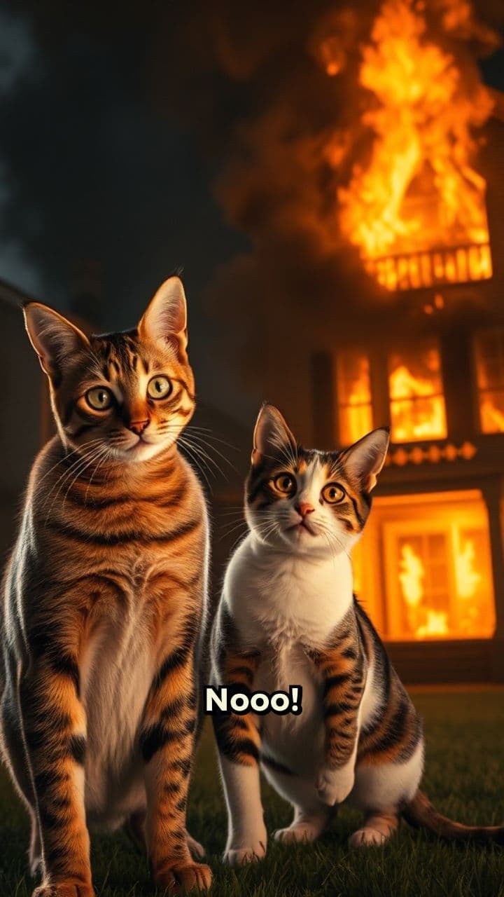 Rescuing the Burning Kitten