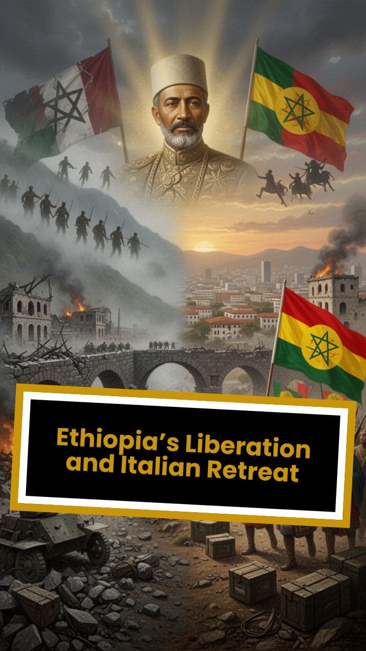 Ethiopia’s Liberation and Italian Retreat