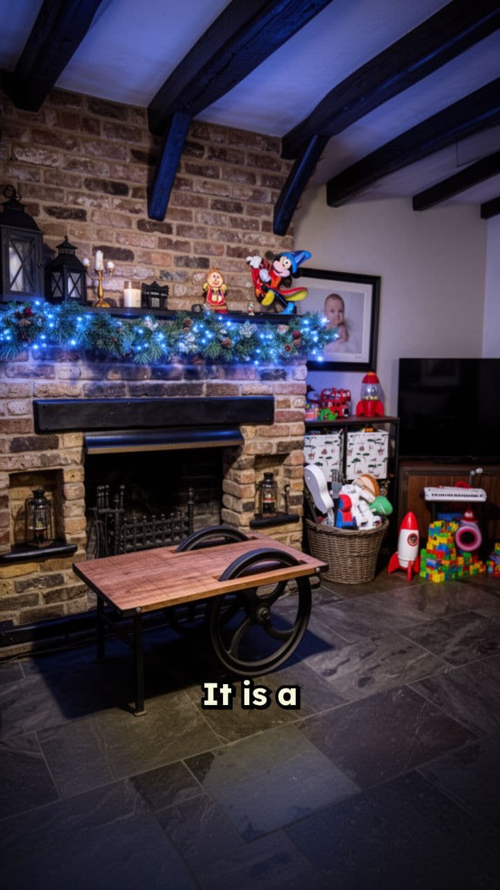 Santa's Magical Chimney Arrival