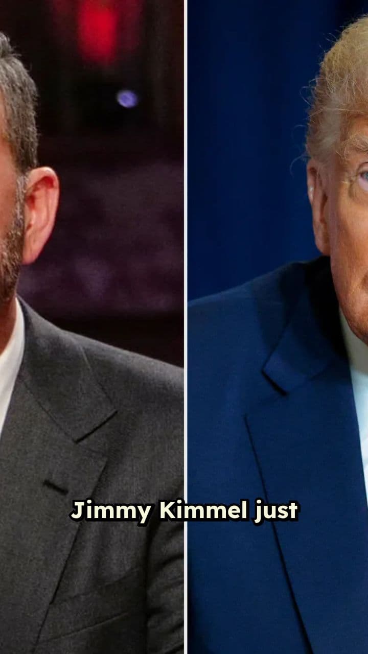 Jimmy Kimmel Roasts Trump on UK TV