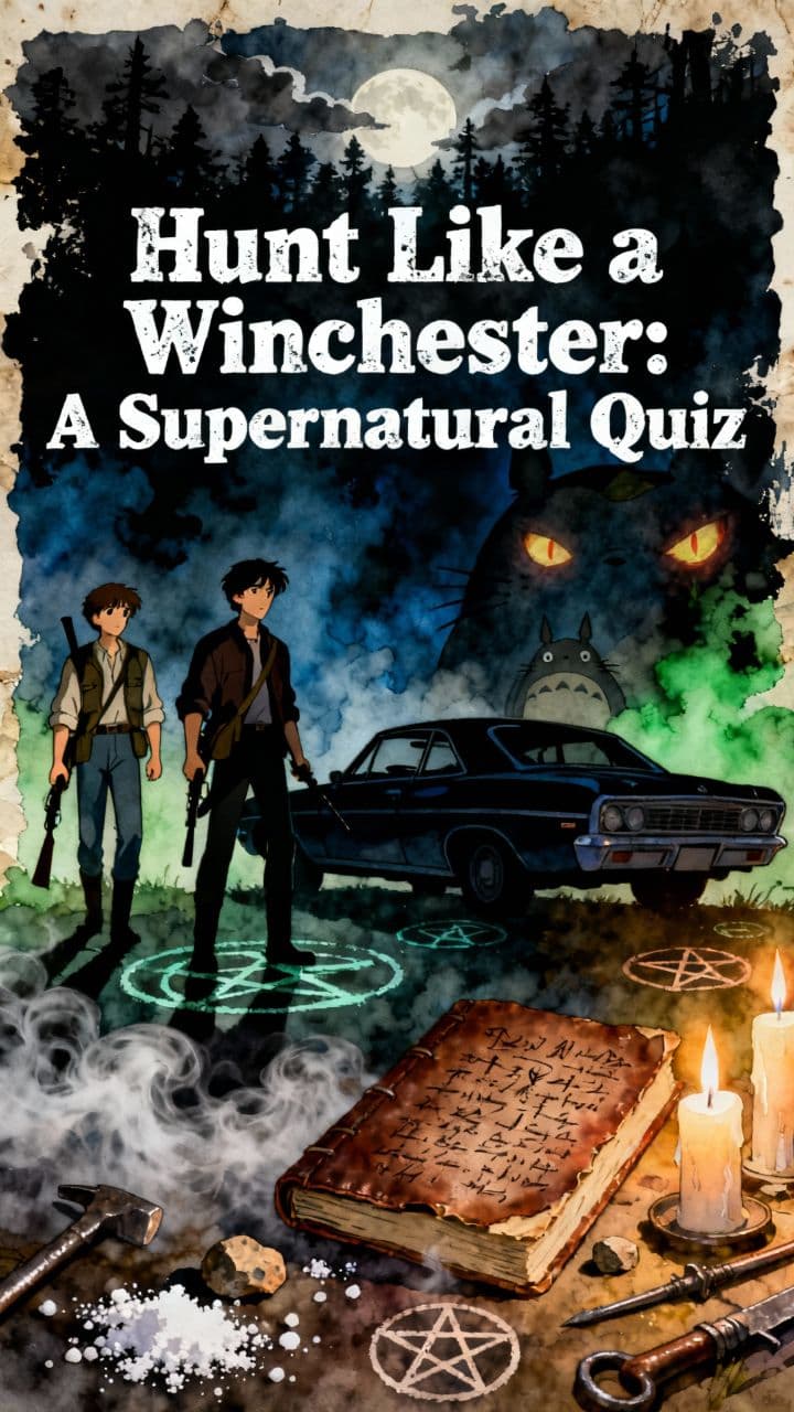 Hunt Like a Winchester: A Supernatural Quiz