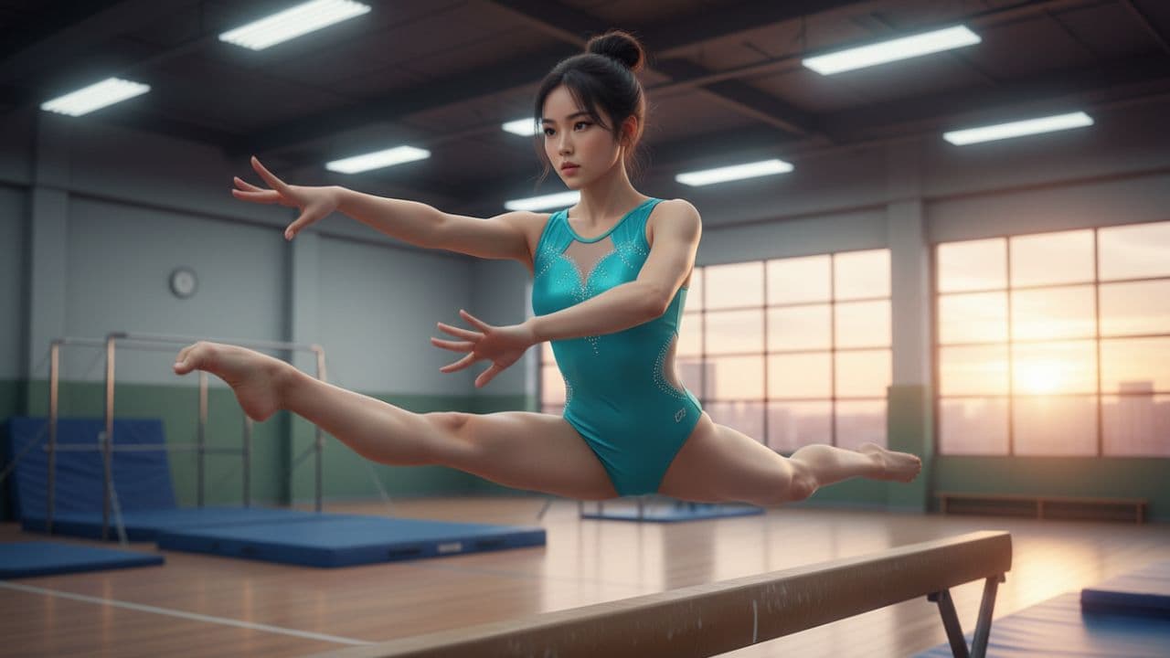 Gymnastic Training Sequence