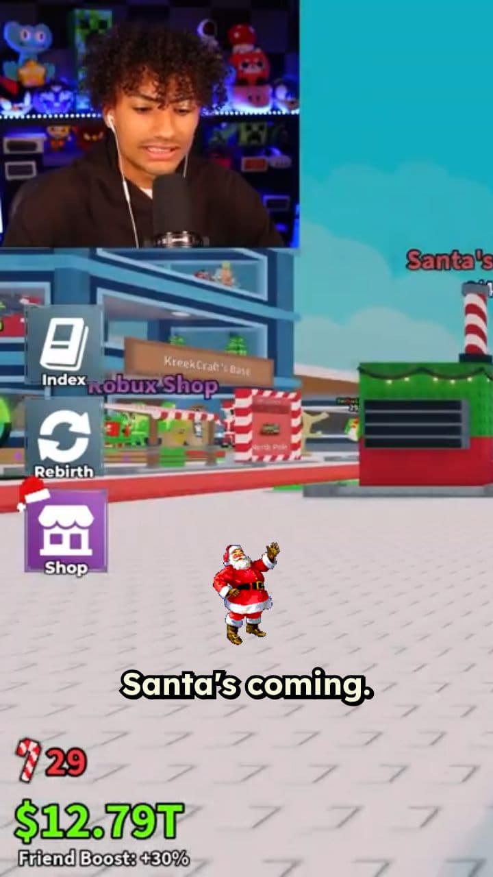 Santa Is Dropping Presents From the Sky!