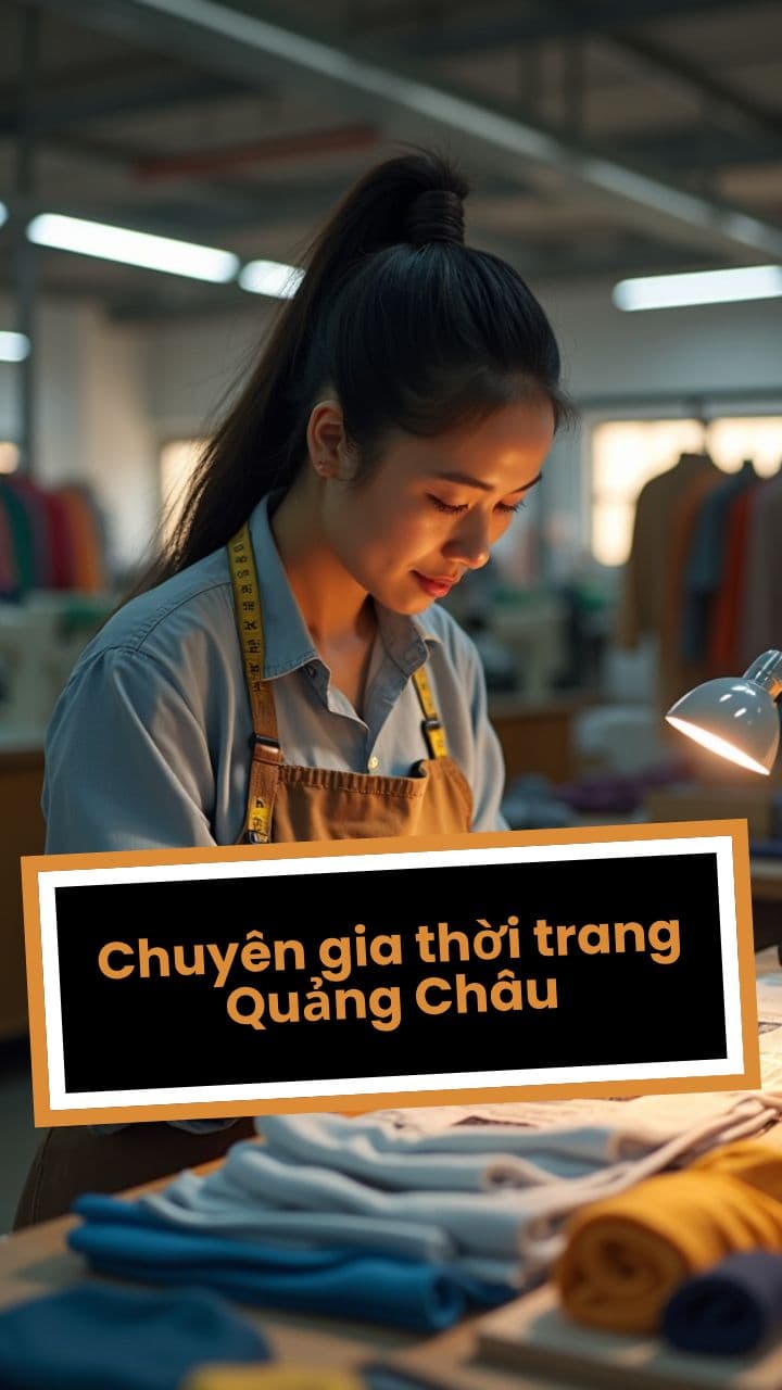 Chuyên gia thời trang Quảng Châu