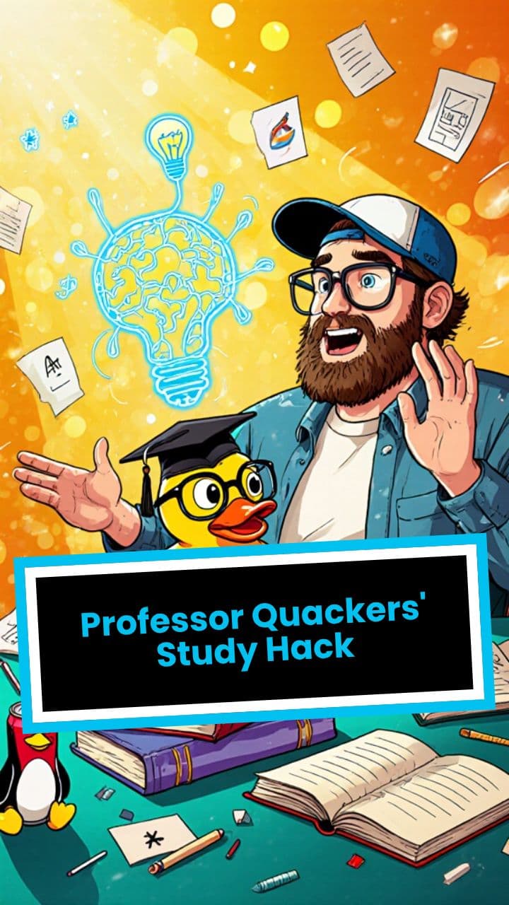 Professor Quackers' Study Hack