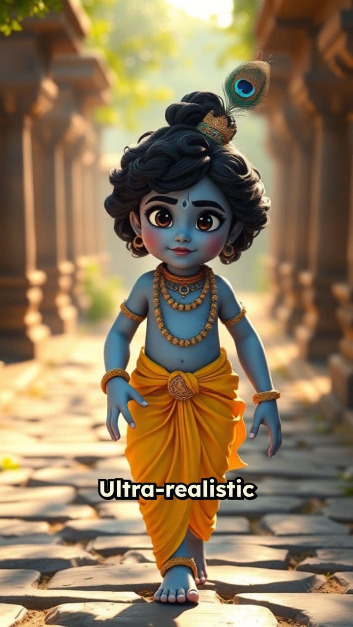 Divine Walk of Lord Krishna in Dwarka